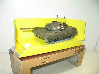 SOLIDO, Carro Armato LEOPARD 123, Militare Tedesco Modello 1990 Completo - Immagine 1 di 4
