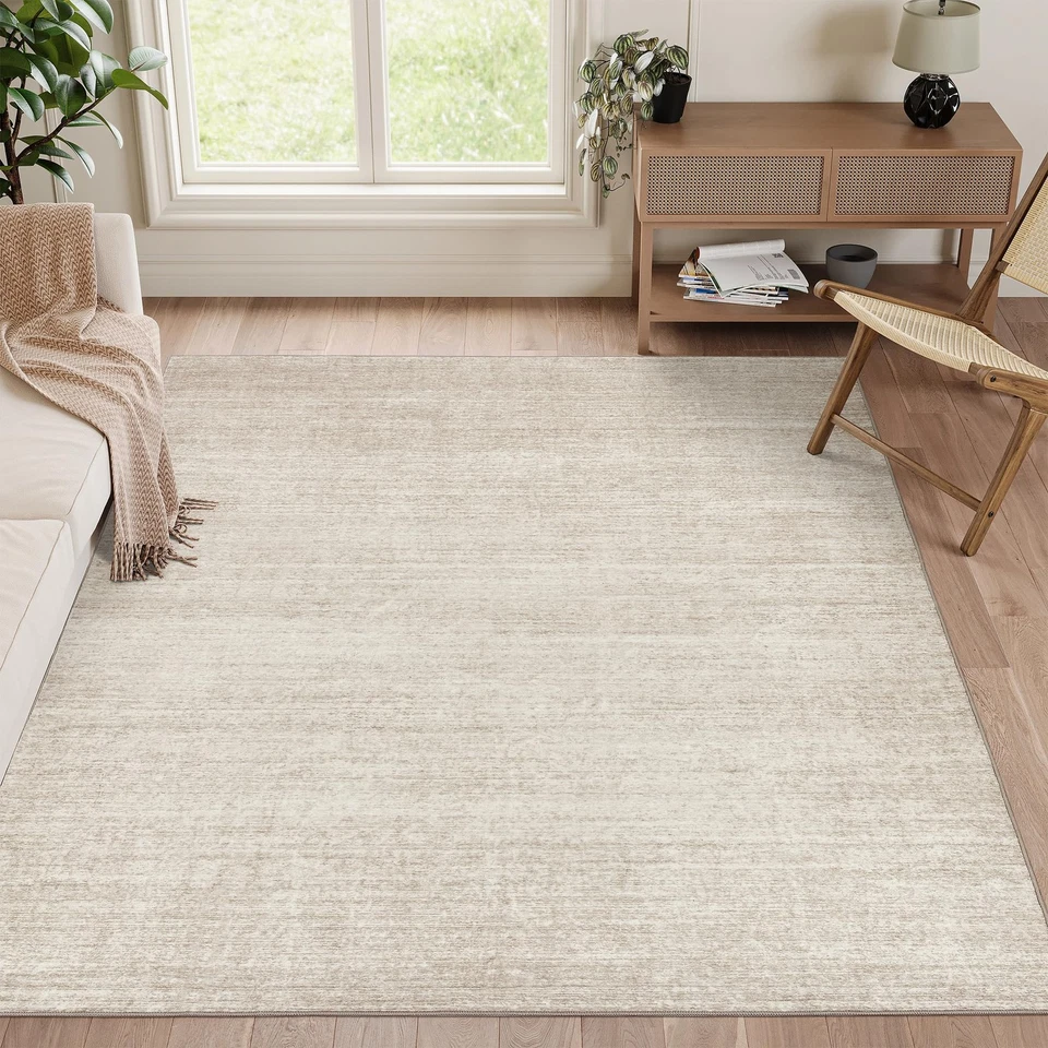 Washable Rugs 5x7 - Stain Resistant 5x7 Area Rugs for Living Room, Non Slip B... - Image 1 of 4