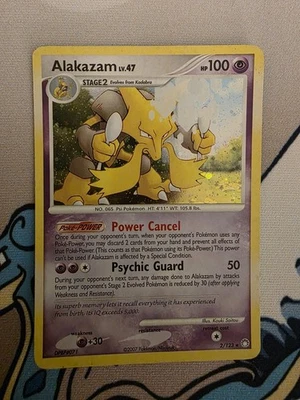 Alakazam Lv. 47 2/123 - Mysterious Treasures - Holo - Pokemon - LP - Image 1 of 2