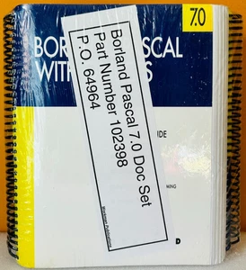 Borland Pascal With Objects 102398 7.0 Doc Set Manual. - Picture 1 of 2