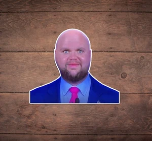 JD Vance, Bald Baby meme Die Cut Sticker, Liberal, FDT, Anti Trump, Democrat - Picture 1 of 2