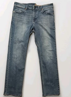 Volcom Mens Vorta Slim Fit Jeans 'Vintage Blue' Size 34 Skater Denim Pants - Image 1 of 4