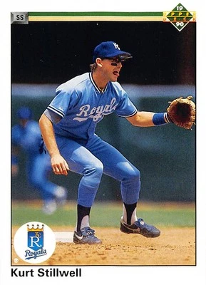 Kurt Stillwell 1990 Upper Deck 361 Kansas City Royals Baseball Card - Image 1 of 2