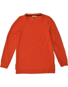 OASIS Womens Sweatshirt Jumper UK 10 Small Orange Viscose AO02 - Picture 1 of 3