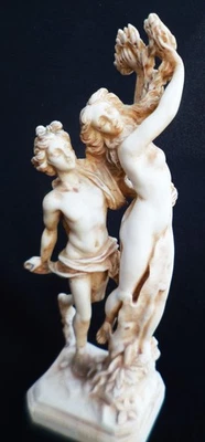 Apollo & Daphne griechische Mythologie Statue Skulptur Gr.ca.28x12x7 cm - Bild 1 von 4