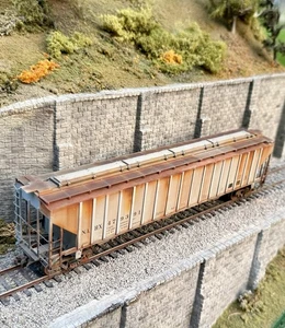 TANGENT HO Scale PS 4750 NAHX Lapeyrouse Covered Hopper Weathered NIB - Picture 1 of 13