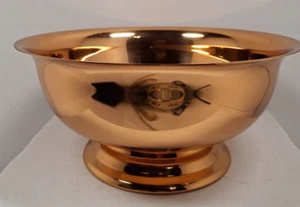 Vintage Coppercraft Guild 9" Pedestal Bowl - Picture 1 of 4