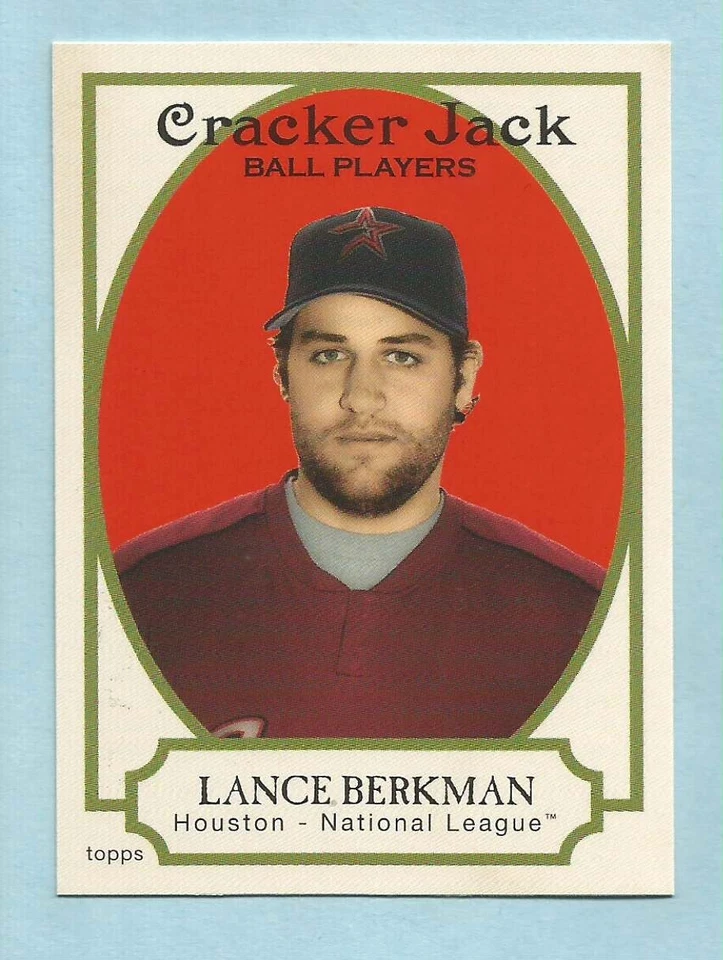 2005 Topps Cracker Jack Baseball Lance Berkman #47 Houston Astros - Image 1 of 1