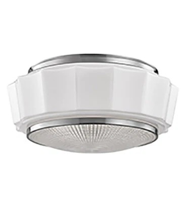 HUDSON VALLEY LIGHTING ODESSA 3-LIGHT 16" INDOOR FLUSH MOUNT IN SATIN NICKEL