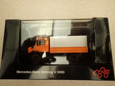 NZG 9111/65 1:50 Mercedes Unimog U 5000 Tarpaulin Orange Untouched - Image 1 of 4