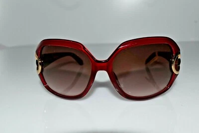 New Salvatore Ferragamo Bordeaux Gold SF621S 613 Sunglasses - Image 1 of 4