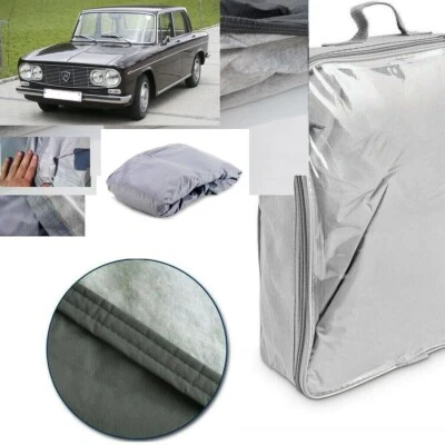 TELO COPRIAUTO TELATO FELPATO PER LANCIA FULVIA BERLINA ANNO 1973 IMPERMEABILE  - Immagine 1 di 4