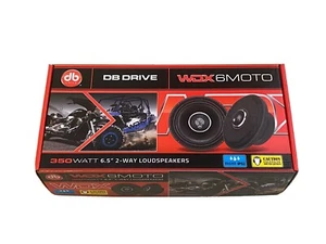 DB Drive WDX6MOTO 350 Watts 6.5" Weathher Resistant Coaxial 2-Way Loudspeakes - Picture 1 of 2