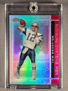 2007 Topps Finest #8 Tom Brady Red Refractor New England Patriots - Picture 1 of 4