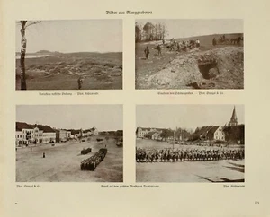 1916 WWI WW1 PRINT MARGGRABOWA CAVALRY ABANDONED RUSSIAN POSITION  - Picture 1 of 3