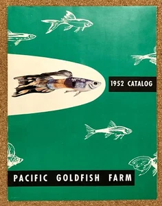 Pacific Gold Fish Farm 1952 Catalog Aquarium Wholesale Supply CA VINTAGE HISTORY - Picture 1 of 5