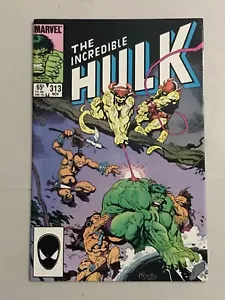 THE INCEDIBLE HULK #313 NM MARVEL COMICS COPPER AGE 1985 - Picture 1 of 2