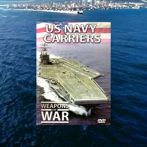 US Navy Carriers 2006 DVD Weapons of War with 24 Page Book EUC - Foto 1 di 13