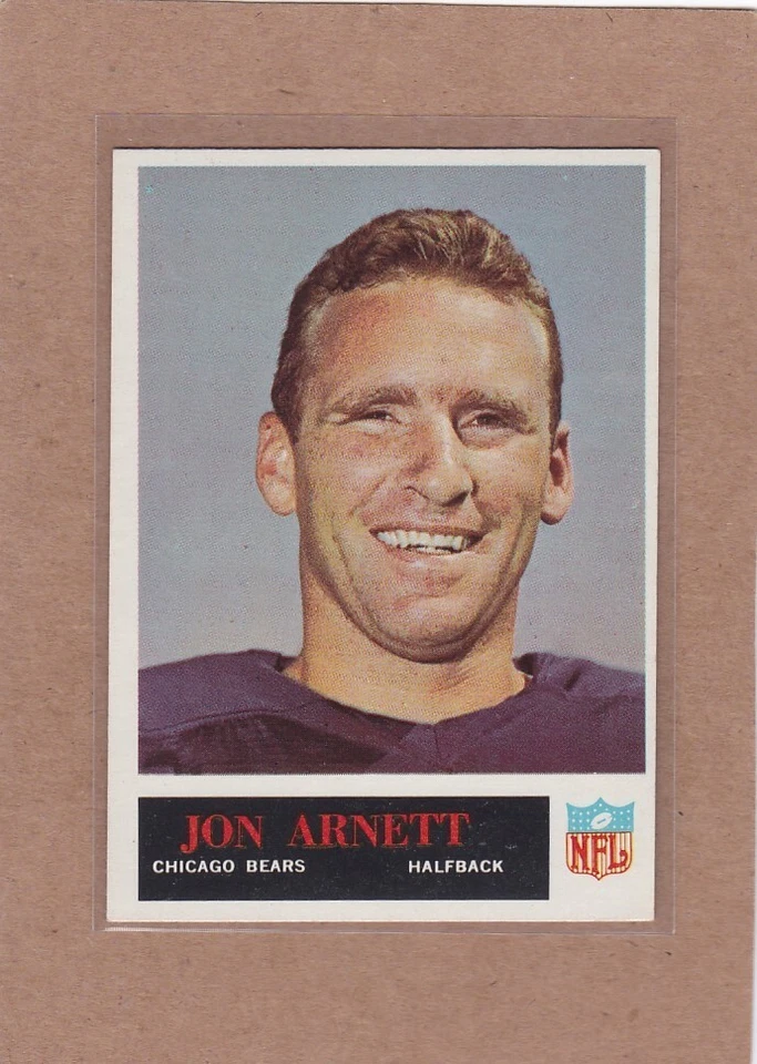 1965 PHILADELPHIA FOOTBALL JON ARNETT #16 BEARS EXMT *A37283 - Image 1 of 1