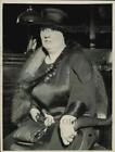 1922 Press Photo Mrs. Adeline Louise Burns On The Witness Chair In Los Angeles