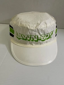 1970s - Vintage NOS Lawn-Boy Lawnmower Paper Painters Hat - White / Green - Picture 1 of 11