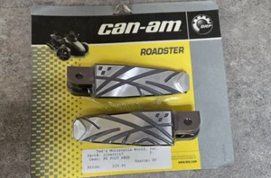Genuine Can-Am BRP Billet Foot Pegs P/N: 219400117 SPYDER ROADSTERS - Picture 1 of 3