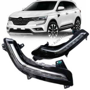 2Pcs LED Daytime Running Light Turn Signal Light For Renault Koleos 2 2017-2023 - Picture 1 of 11
