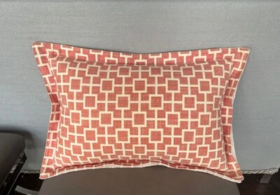 * NEW * CUSTOM MTO * Decorative Linen Blend Accent Pillow w/ Down Insert - Image 1 of 4