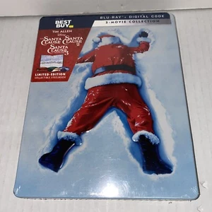THE SANTA CLAUSE TRILOGY, STEELBOOK + BLURAY + DIGITAL (EXPIRED)? RARE OOP *READ - Picture 1 of 12