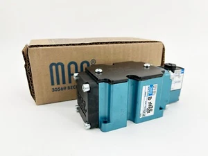 New MAC Valves 6511B-000-PM-112DA Solenoid Valve 6500 Series 120Vac 50/60Hz - Picture 1 of 8