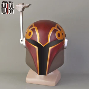 Star Wars Rebels Sabine Wren Cosplay Helmet PVC Full Face Mask Halloween Props - Bild 1 von 9