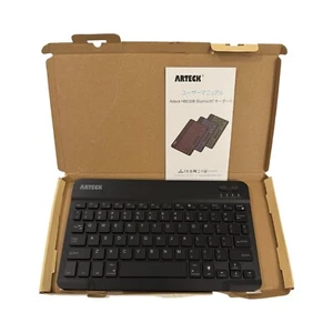 Arteck HB030B Universal Slim Portable Wireless 3.0 7-Color Backlit Keyboard - Picture 1 of 4