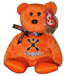 Ty Beanie Baby JEFF BURTON #31 the NASCAR Bear (8.5 Inch) NEW MWMTs Stuffed Toy - Picture 1 of 7