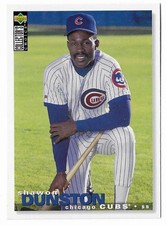1995 Upper Deck Collector's Choice MLB Chicago Cubs #204 Shawon Dunston