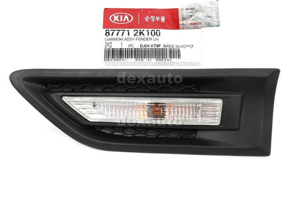 GENUINE FENDER SIDE MARKER LAMP Right for 2010-2013 Kia SOUL 877712K100 - Image 1 of 1