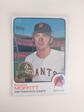2022 Heritage 1973 Topps 50th Anniversary Stamped Buybacks Randy Moffitt #43