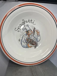 Spaghetti Round Serving Bowl Made in Korea Vintage Collectable - Bild 1 von 15