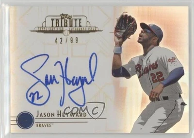 2014 Topps Tribute Auto /99 Jason Heyward #TA-JH Auto - Image 1 of 2