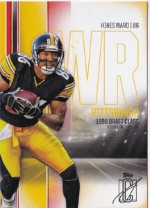Hines Ward Yellow/Red no. 51 2024 Topps Signature Class - Picture 1 of 2