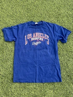 Camisa De Colección Los Angeles Dodgers Para Hombre XL Campeón Años 80 Puntada Única Foto 1 de 4