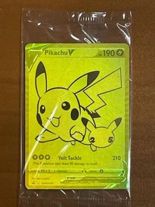 Celebrations UPC Pikachu V SWSH145 (sealed) Holo Promo Pokémon TCG - Picture 1 of 2