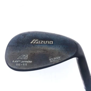 Used Mizuno MP Raw Black Ox Sand Wedge / 56.0 Degrees / Wedge Flex - Picture 1 of 8