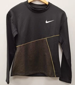 Nike Girl's Black Gold Size L Basic Casual - Picture 1 of 6