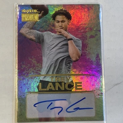 2021 Skybox Metal Universe Premium Trey Lance Auto Rookie Year No: S-36 - Image 1 of 3