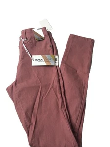 YMI Women's canyon rose mid rise skinny jeans medium NWT hyper stretch denim - Picture 1 of 13