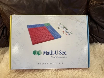 Math U See Manipulative Algebra Integer Blocks Math Homeschool 130 Pieces - Image 1 of 4