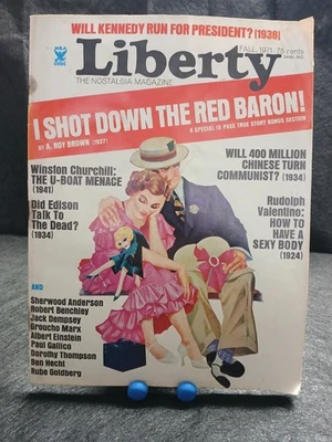 Liberty Nostalgia Magazine Fall 1971 Vintage Pop Culture & History Collectible - Image 1 of 4