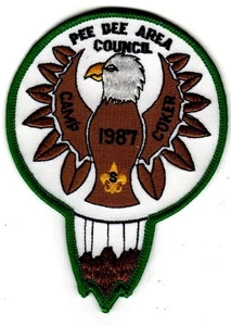 1987 Camp Coker Camper Green Border Pee Dee Area - Picture 1 of 1