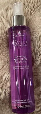 Vaporizador de aceite seco anti-frizz suavizante de caviar Alterna, 5 oz Foto 1 de 2