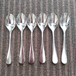 Christofle Authentic Origin stainless steel Dessert spoons set of 6 France - Picture 1 of 4